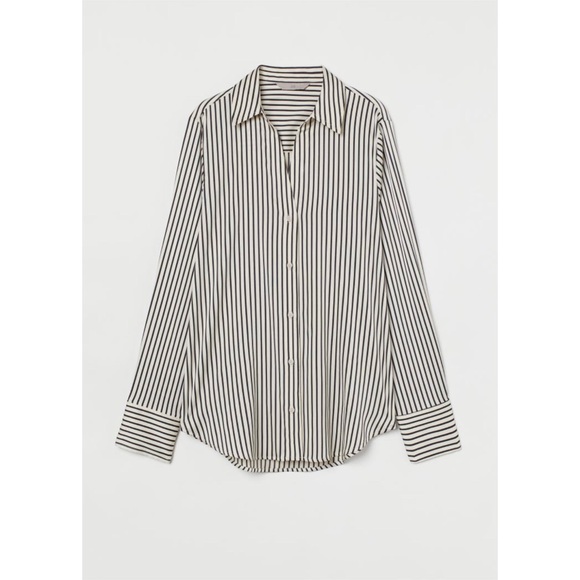 H&M Tops - H&M conscious striped shirt